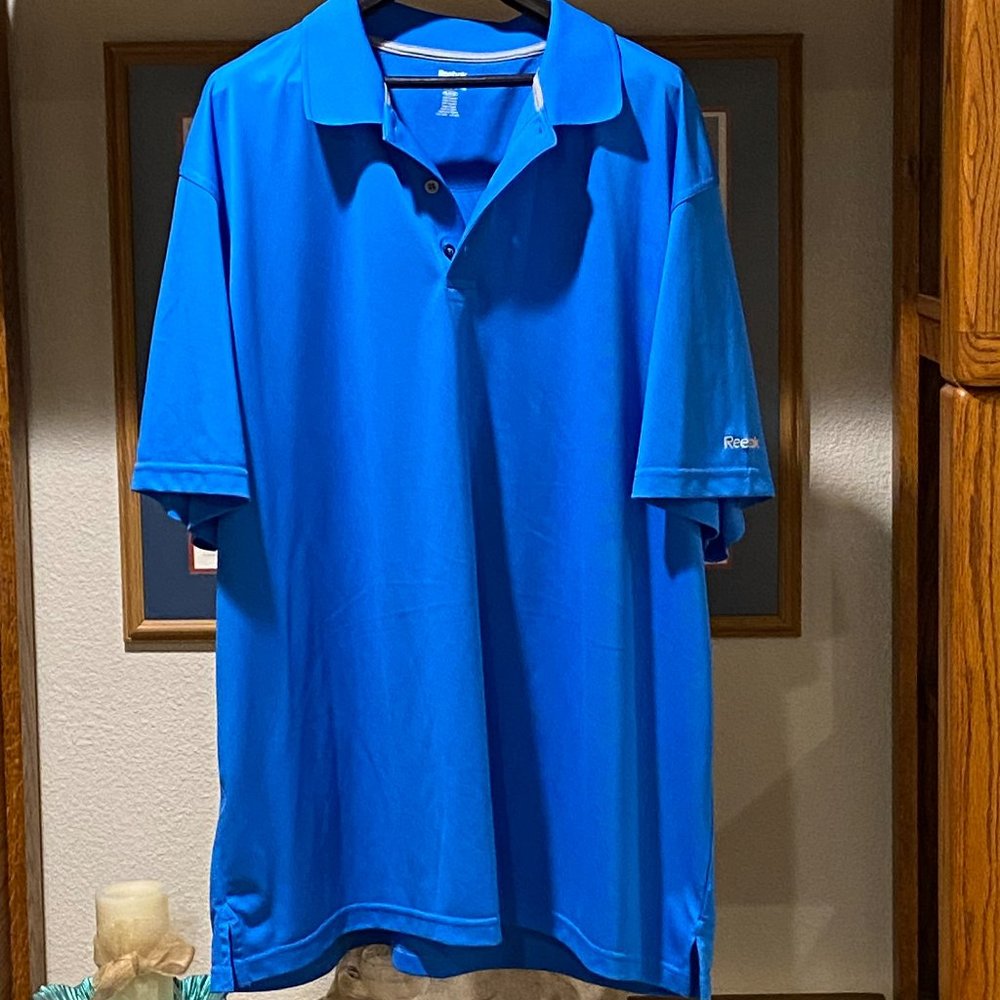 Reebok - Men's Golf shirt - Blue - Size 3XL
